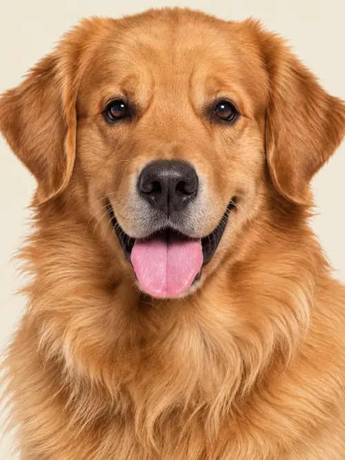 Perro en estilo foto estudio